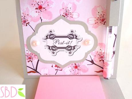 Scrapbooking: Porta Post-it - Post-it holder