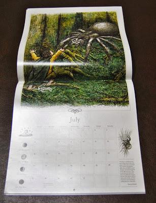 The Hobbit Calendar 2014 illustrato da Jemima Catlin