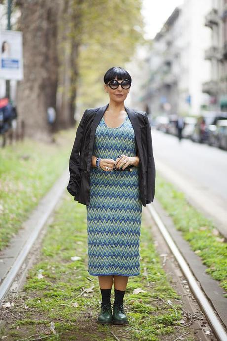 smilingischic, fashion blog, outfit, street style, milan fashion week, missoni zig zag , vintage missoni 