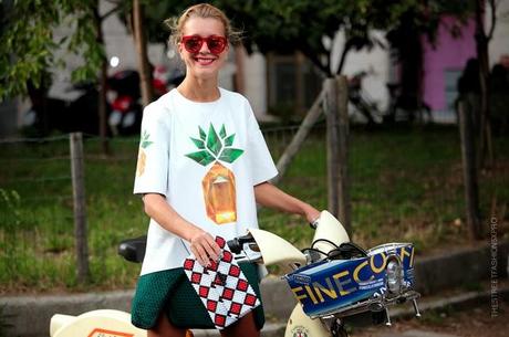 In the Street...Still Want to Pineapple, New York & Milan