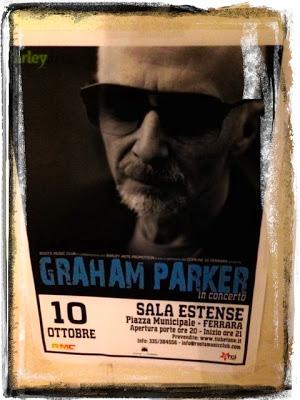 Graham Parker a Ferrara, 10 ottobre 2013