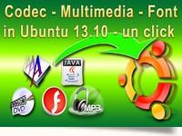 Ubuntu 13.10 Codec ed altro con un click