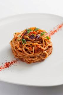 Spaghettoni ai ricci di mare di Sardegna