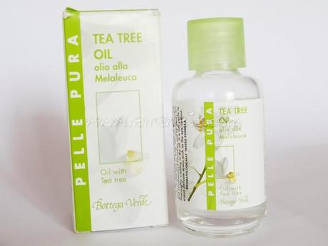 [BEAUTY FLASH REVIEW] TEA TREE OIL, BOTTEGA VERDE