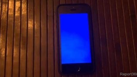 Apple, schermata blu anche per iPhone 5S