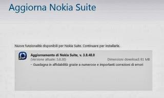 Nokia Suite viene aggiornato alla versione 3.8.48