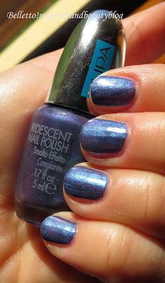 Pupa Cosmic Beauty Collection - Iridescent nail polish / Smalto effetto cangiante n.002 Iridescent Blue