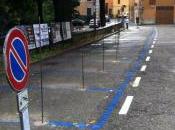 Todi, frana parcheggio Mercataccio