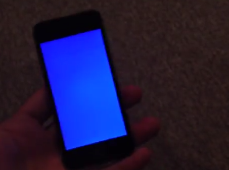 Anche iPhone 5S ha la sua Schermata Blu proprio come Windows