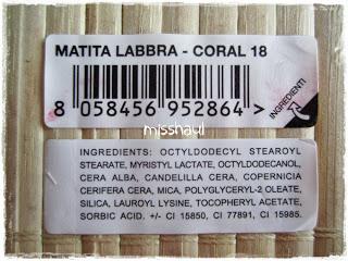 {Collection Professional} Matita labbra - Coral 18