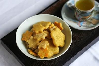 Biscotti al tè matcha