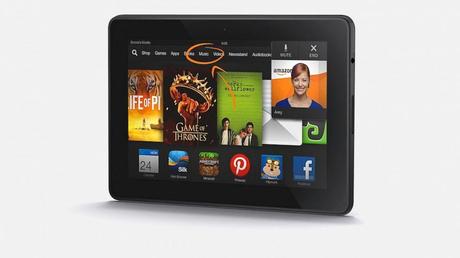 amazon kindle fire hdx 7