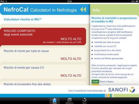 NefroCal: calcolatore tuttofare per il nefrologo