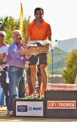 Cervinara Trail 28 km 2013. Il nostro FABIO al  2 ° posto