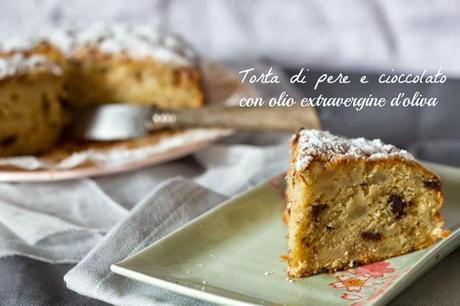 Torta di pere e cioccolato alla mia maniera