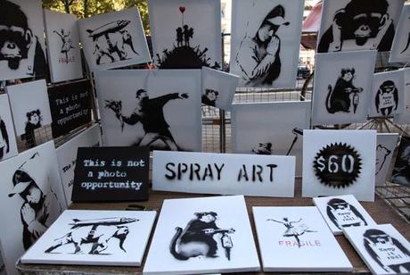 Central Park _ Spray Art _ Banksy _ New York