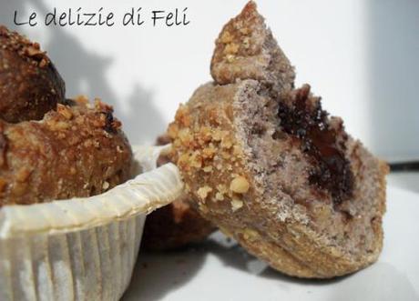 muffin alle noci e cioccolato