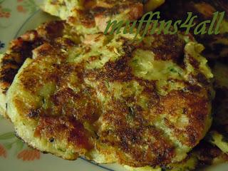 Rosti con zucchina e speck