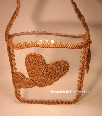 Borsettina fatta con la confezione del riso sottovuoto