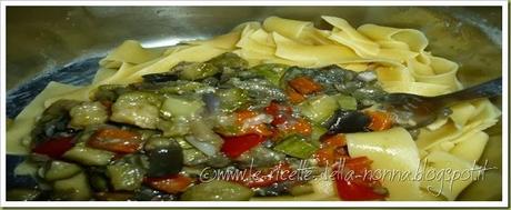 Tagliatelle senza glutine con sugo di verdure estive (3)