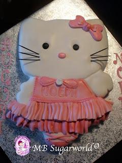 Torta Hello Kitty ballerina