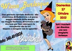 Halloween: arriva L’Amour Burlesque! WIKKA BURLESQUE L'AMOUR BURLESQUE
