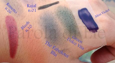 GLOSSIP MAKEUP - Yes, I'm a lady (swatch e prime impressioni)