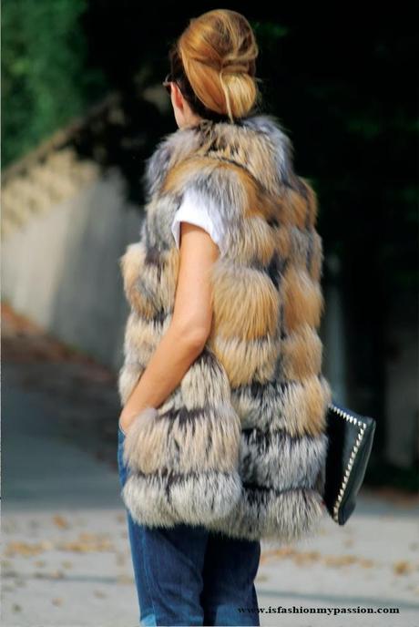 Fur Vest by Vladimiro Gioia