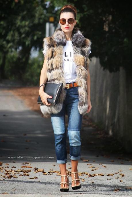 Fur Vest by Vladimiro Gioia