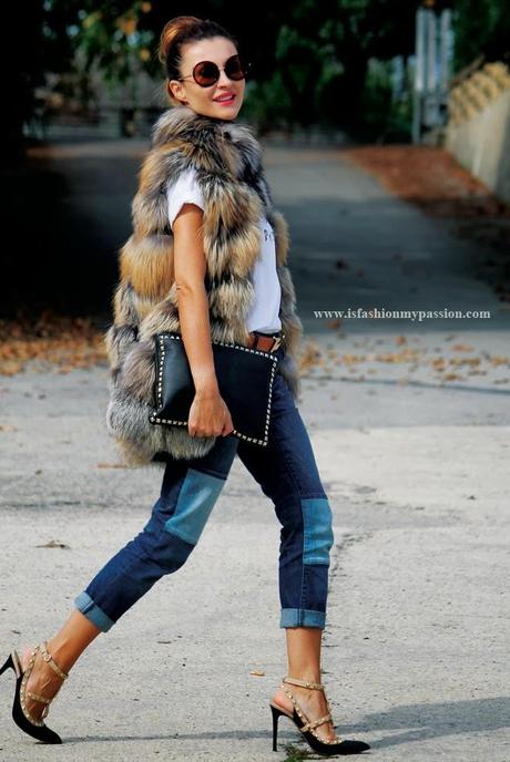 Fur Vest by Vladimiro Gioia