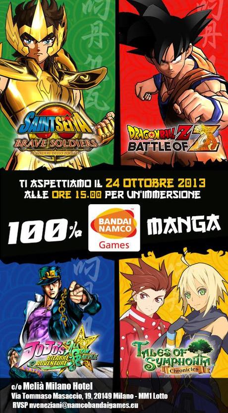 Un invito per il 100% Manga Day!