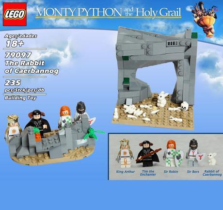 Weekly #Top5: LEGO e Cultura Pop The Rabbit of Caerbannog
