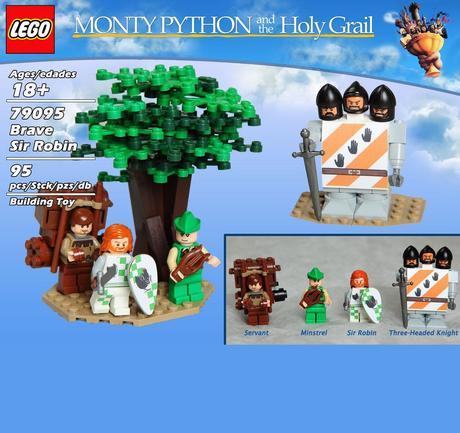 Weekly #Top5: LEGO e Cultura Pop Brave Sir Robin