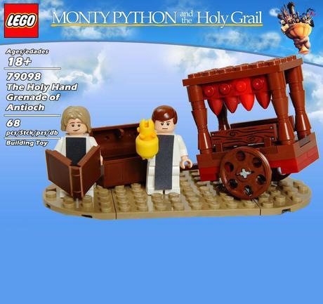 Weekly #Top5: LEGO e Cultura Pop The Holy Hand Granade of Antioch