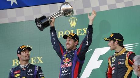 F1 2013 – GP Giappone – Vettel levante