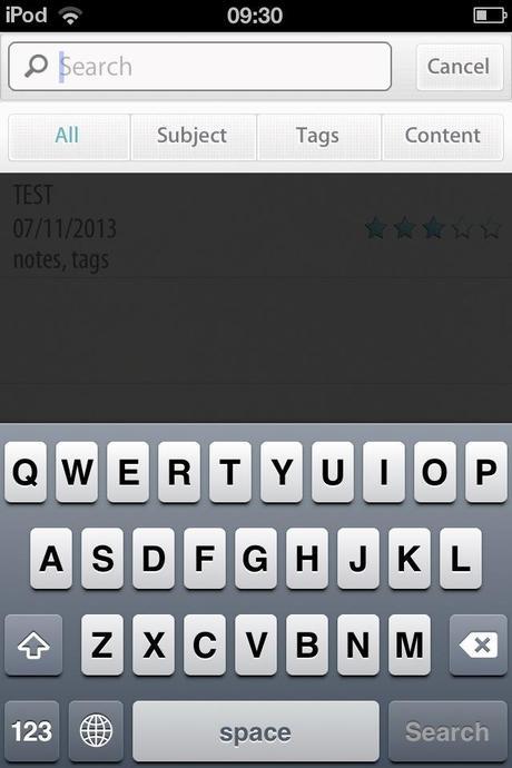Notes With Tags: prendere note in maniera efficiente su iOS NwT_iphone5