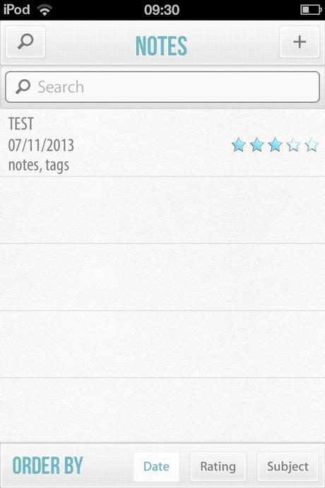 Notes With Tags: prendere note in maniera efficiente su iOS NwT_iphone4