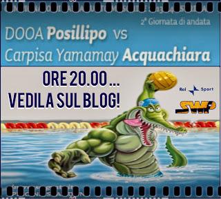 Mercoledi alle 20.00 c'è Posillipo - Acquachiara!