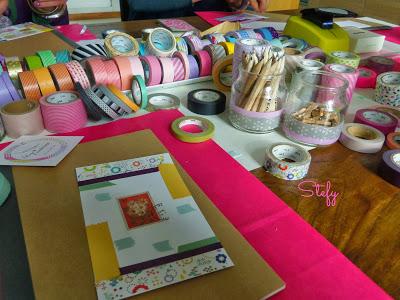 Workshop da Anabella - My washi tape.