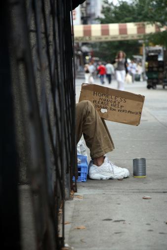 Homeless in Manhattan - Photo GettyImages