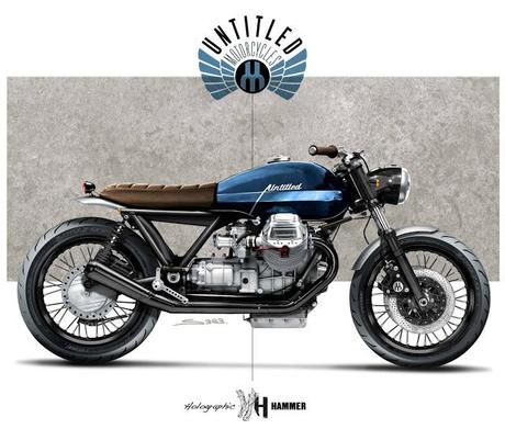 Cafè Racer Concepts - Moto Guzzi by Holographic Hammer
