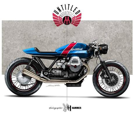 Cafè Racer Concepts - Moto Guzzi by Holographic Hammer