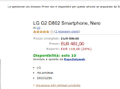 Optimus disponibile euro Amazon