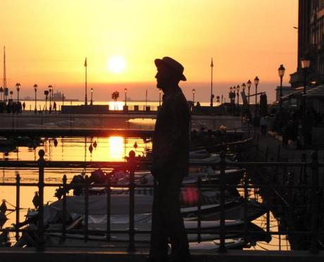 La statua di James Joyce, Trieste