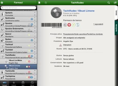 Aggiornamenti e novità per le app iFarmaci, i prontuari farmaceutici per iOS