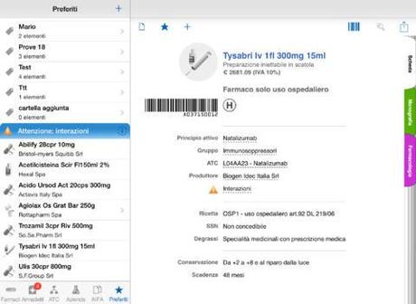 Aggiornamenti e novità per le app iFarmaci, i prontuari farmaceutici per iOS