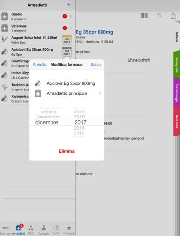 Aggiornamenti e novità per le app iFarmaci, i prontuari farmaceutici per iOS