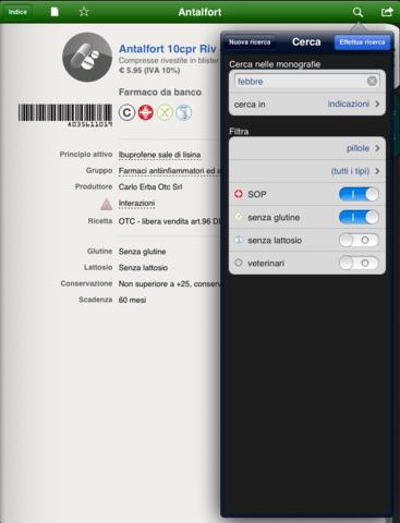 Aggiornamenti e novità per le app iFarmaci, i prontuari farmaceutici per iOS
