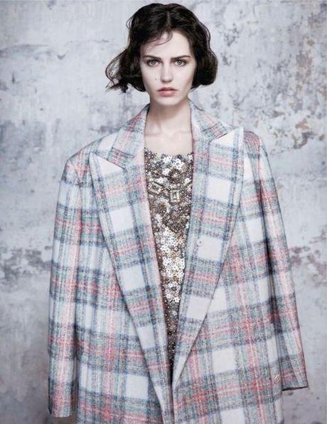 Fall into Fall Oversized checked coat, Stella McCartney