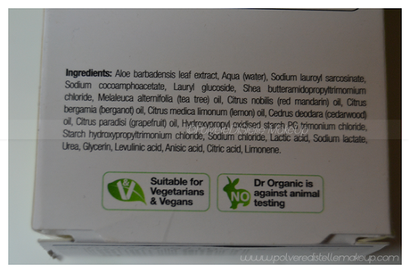 REVIEW:Detergente viso all'olio di Tea Tree - Dr.Organic